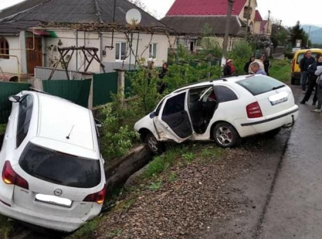 На Виноградівщині сталася аварія