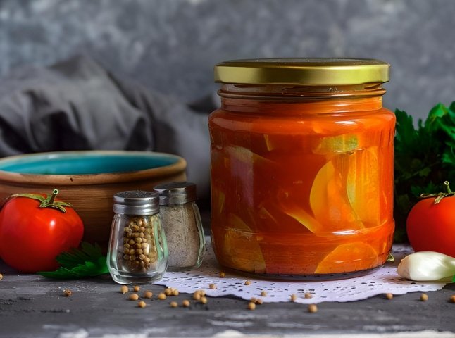 Кабачки в томатному соусі на зиму: простий рецепт