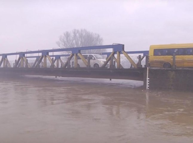 На Виноградівщині зафіксували найбільше підняття води в річці Боржава після паводку 2001 року