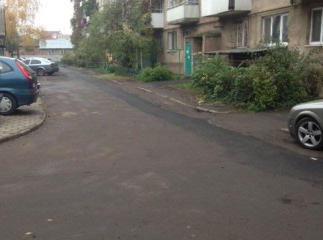 В Ужгороді завершено ремонт на вулиці Лермонтова