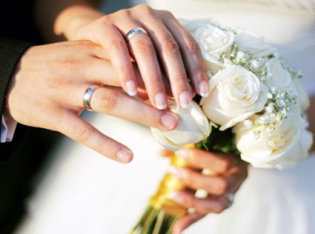 Понад 1000 шлюбів зареєстровано на Закарпатті протягом І кварталу 2020 року
