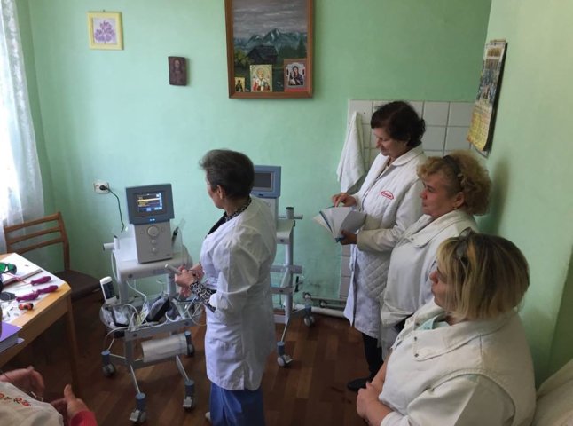 Фізіотерапевтичне відділення Мукачівської ЦРЛ отримало нове обладнання