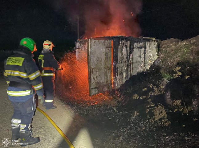 Ввечері у Перечині гасили пожежу