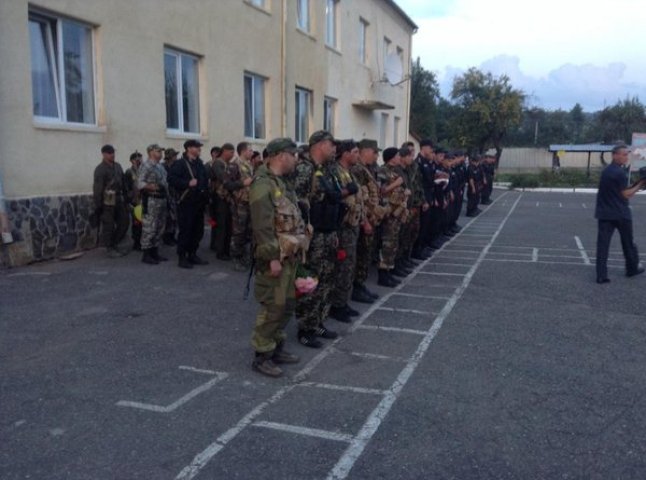 30 бійців батальйону Нацгвардії після виконання бойових завдань повернулися в Ужгород