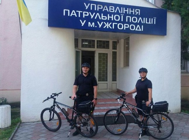 В Ужгороді розпочав свою роботу перший велопатруль