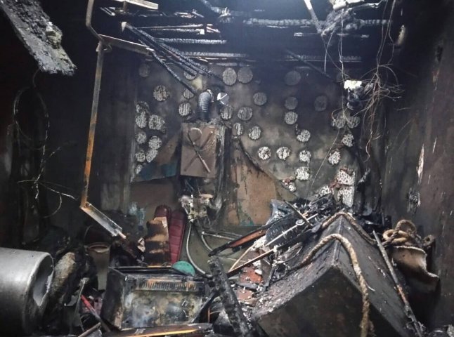 Рятувальники показали наслідки пожежі на Виноградівщині