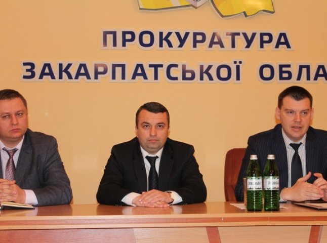 Прокурор Закарпатської області представив колективу свого першого заступника – Романа Балиту
