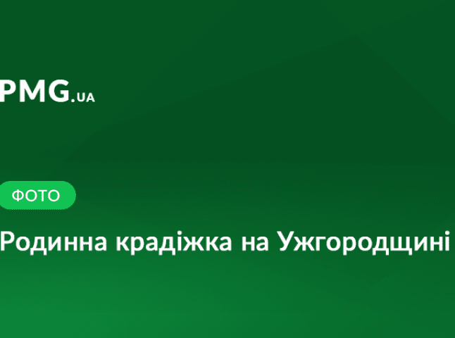 На Ужгородщині чоловік обікрав свого родича-пенсіонера