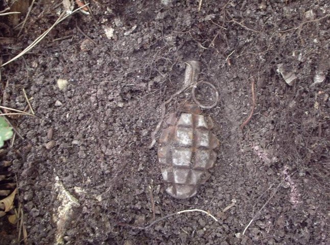 У Чинадієві жінка під час роботи на присадибній ділянці знайшла гранату
