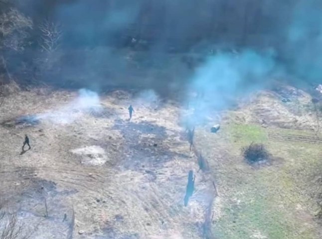 На Закарпатті для пошуку паліїв трави та сухостою запускають дрон