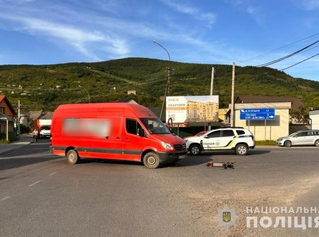 ДТП у Виноградові: двоє неповнолітніх опинились у лікарні