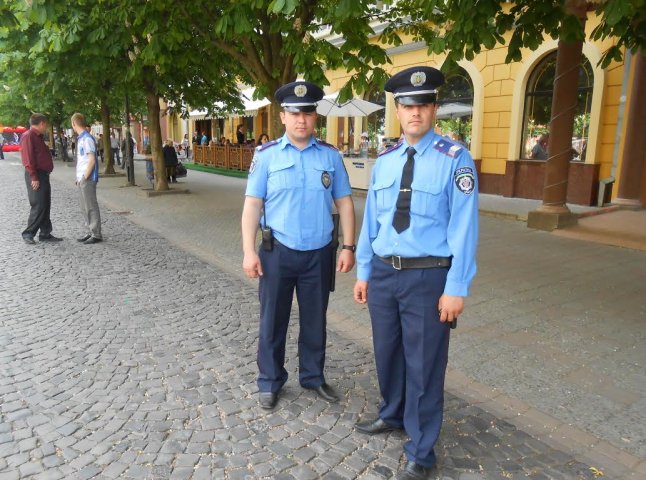 Міліція Мукачева звітує, що протягом вихідних порушень громадського порядку не виявлено