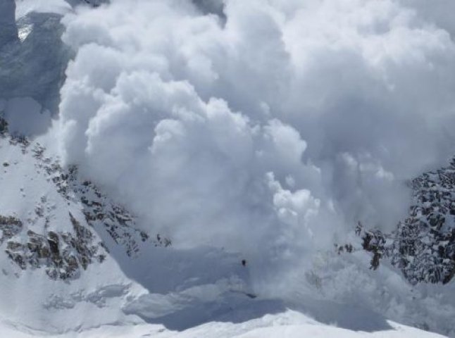 На Закарпатті внаслідок снігопаду відбулось сходження снігових лавин