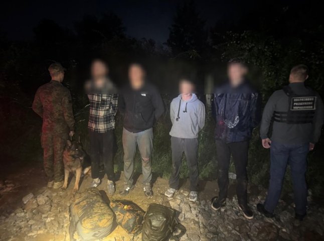 На Закарпатті затримали організатора та трьох порушників державного кордону