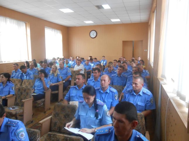 У мукачівських правоохоронців розпочався навчальний рік у системі службової підготовки