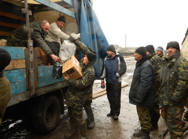 Допомога від жителів Тячівщини дісталась до позицій 128-ої бригади (ФОТО)