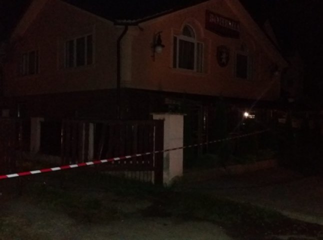 У Сваляві біля ресторану, який раніше обстріляли з гранатомету, знайшли гранату