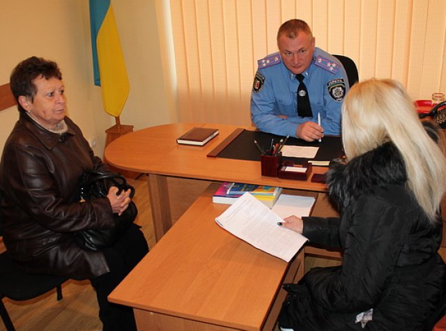 В.о. керівника Закарпатської поліції Сергій Князєв провів прийом громадян