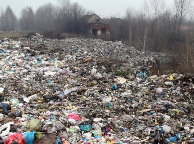 Інтернет-юзерів шокував розмір стихійного сміттєзвалища в одному із сіл Хустщини