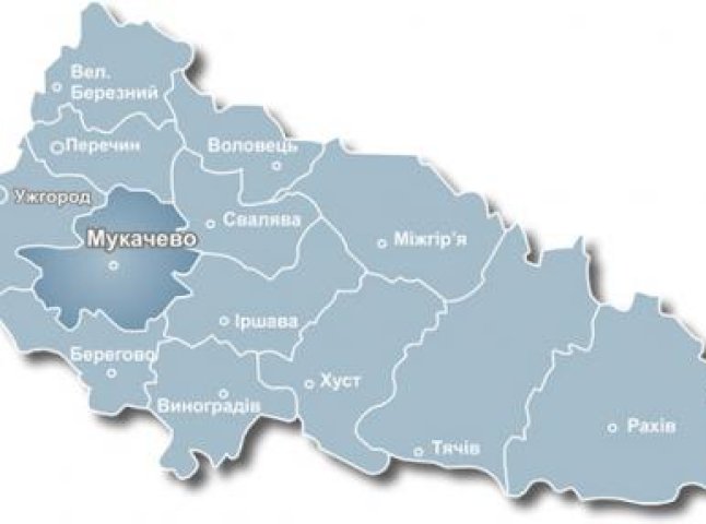 У Мукачівському районі проживає понад сто тисяч осіб