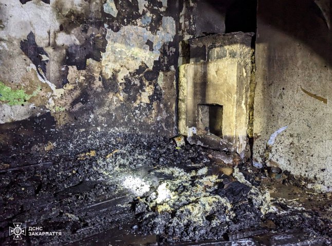 Вночі в одному із сіл Ужгородського району гасили пожежу