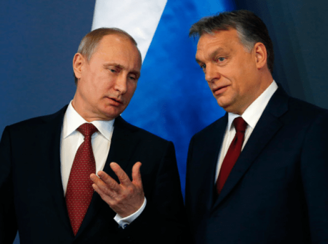 Сьогодні Путін зустрінеться в Будапешті з прем’єром Угорщини Орбаном
