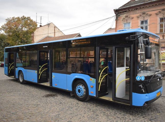 Сьогодні вулицями Ужгорода почали курсувати нові автобуси