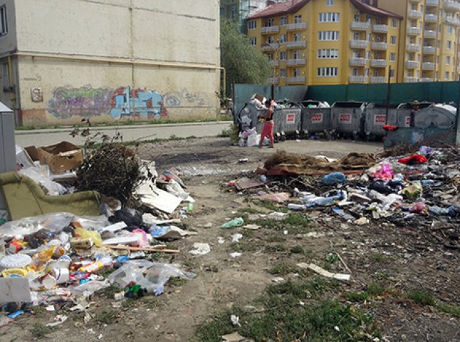 Один із мікрорайонів Ужгорода "прикрашає" стихійне сміттєзвалище (ФОТОФАКТ)