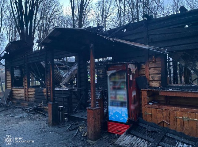 В одному із закладів Ужгорода вирувала пожежа