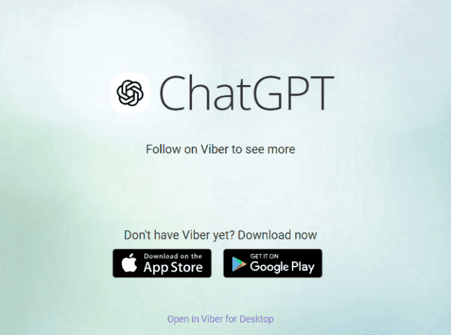 Для чого ChatGPT у Viber - пояснення месенджера