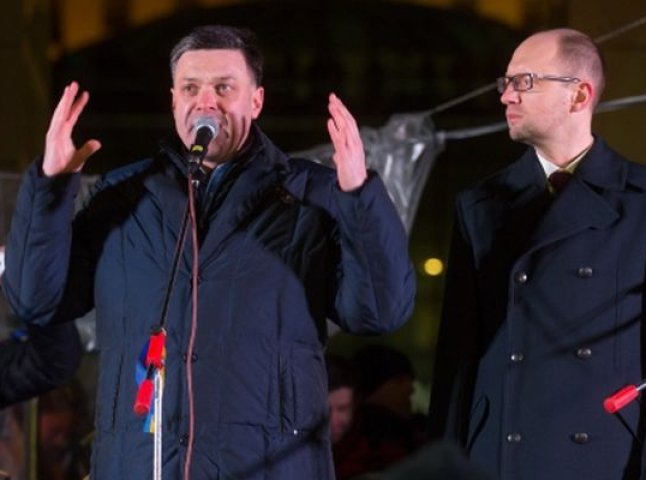 Олег Тягнибок не виключає штурму Євромайдану о першій ночі