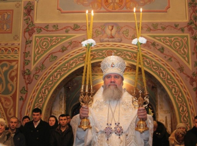 Владика Феодор звершив Різдвяне богослужіння в Мукачівському кафедральному соборі