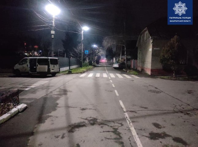 Вночі у Мукачеві сталася аварія. Водій втік