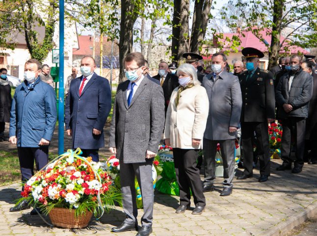 В Ужгороді вшанували ліквідаторів аварії на Чорнобильській АЕС