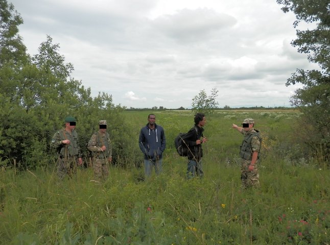 Прикордонники Мукачівського загону затримали нелегалів з екзотичних країн