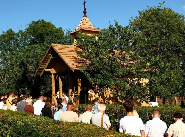 У скансені відкрилася відреставрована унікальна святиня