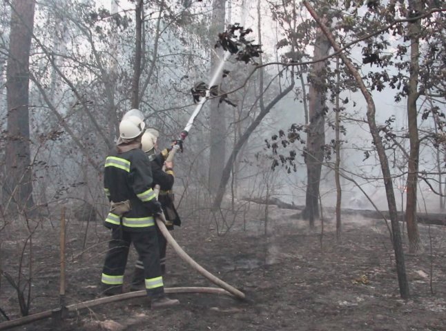 На Перечинщині пожежники ліквідували загорання на відкритій території