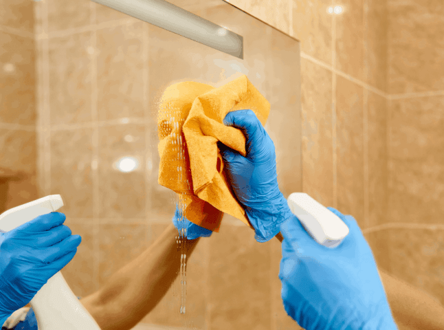 Розводи на дзеркалі зникнуть, якщо використовувати цей домашній засіб