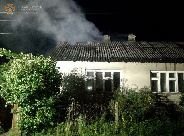 Власник у цей момент спав: вночі у селі загорівся будинок