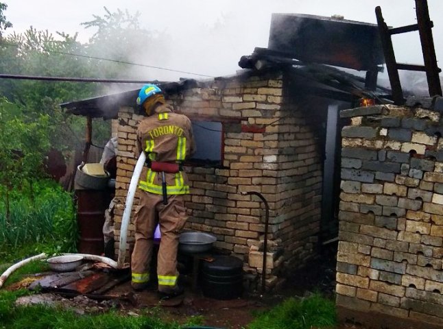 У селі на Виноградівщині сталася пожежа