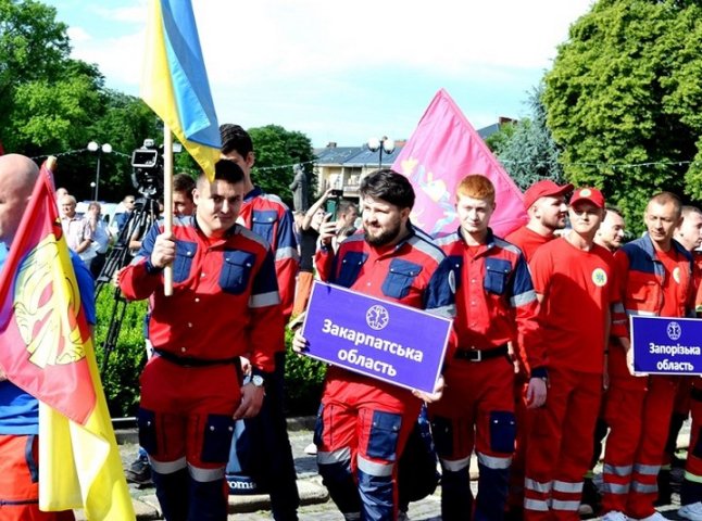 В Ужгороді стартували Всеукраїнські змагання бригад екстреної медичної допомоги