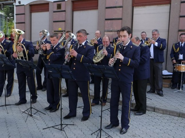 У центрі Мукачева відбувся фестиваль духової музики