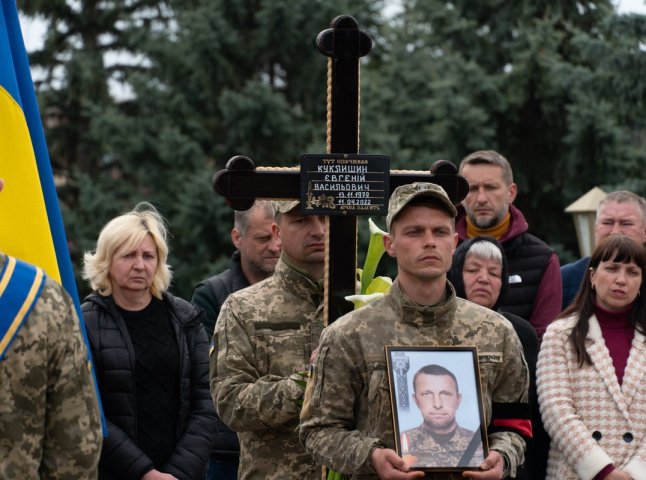 В Ужгороді поховали військового 128-ої бригади