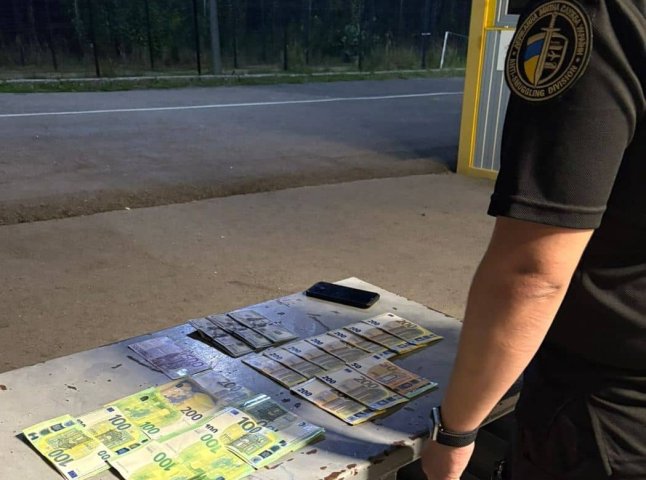 Жінка перевозила через кордон значну суму валюти, частину якої приховала