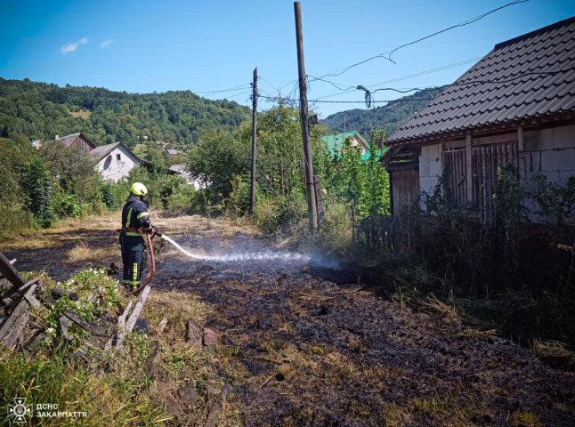 Рятувальники б’ють на сполох: закарпатці масово підпалюють сухостій