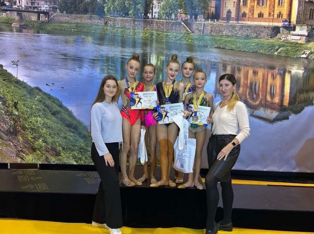 Мукачівські гімнастки посіли призові місця на Всеукраїнському турнірі з художньої гімнастики