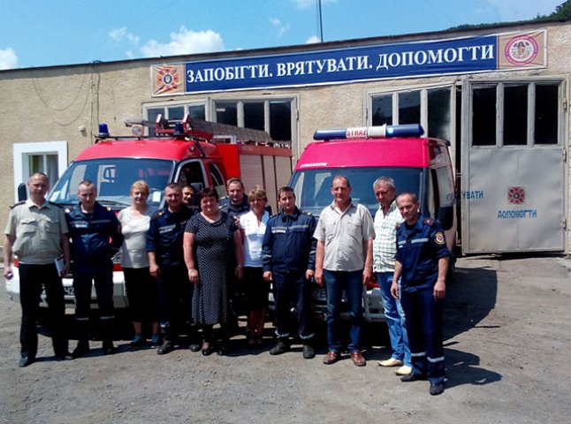 Рятувальники Перечинщини отримали допомогу від польських колег