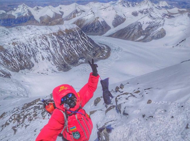 Мукачівка Ірина Галай, яка підкорила Еверест, отримала свідоцтво про рекорд