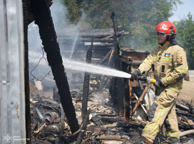 Люди намагалися самостійно приборкати полум’я: на Ужгородщині вирувала пожежа Люди намагалися самостійно приборкати полум’я: на Ужгородщині вирувала пожежа