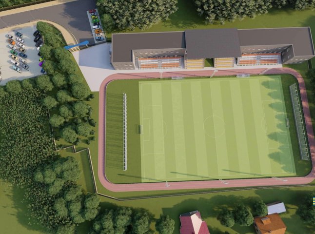 У Берегівському районі збудують новий стадіон: як він виглядатиме 